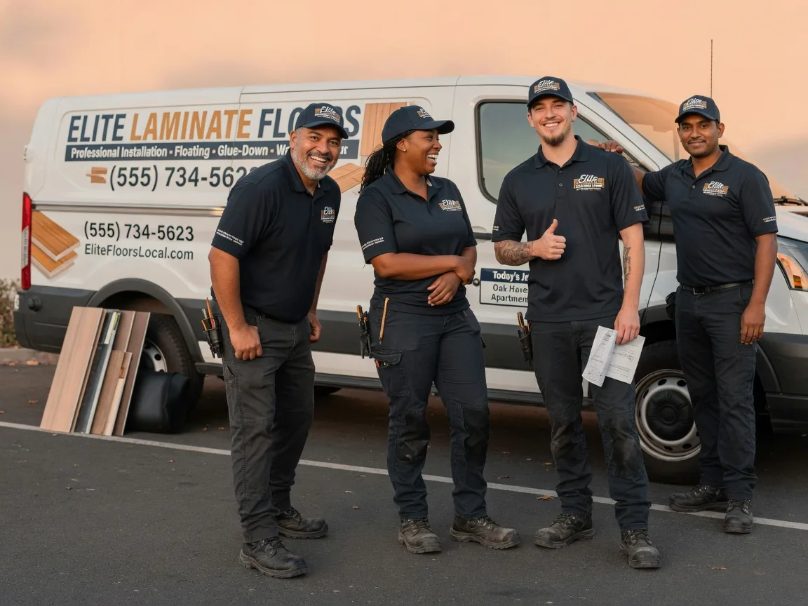 Laminate flooring installation company in Page, ND